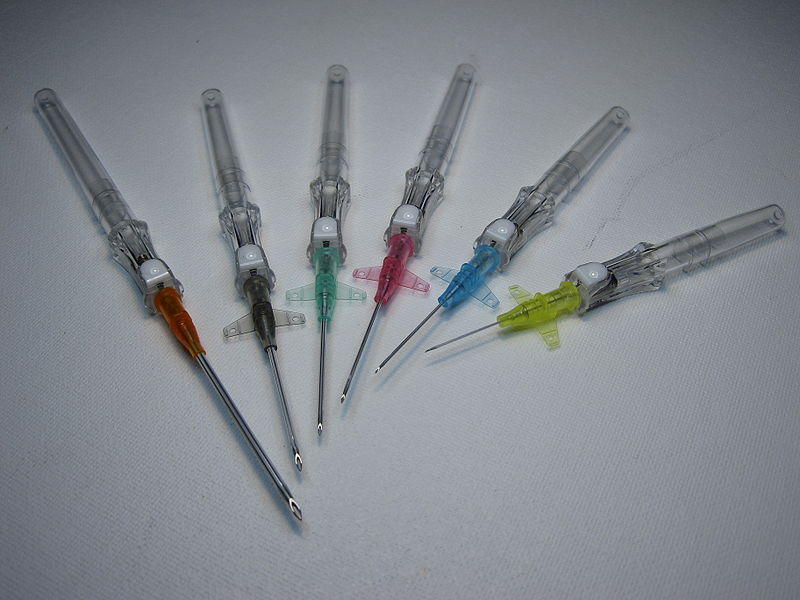 Photo showing IV Catheters