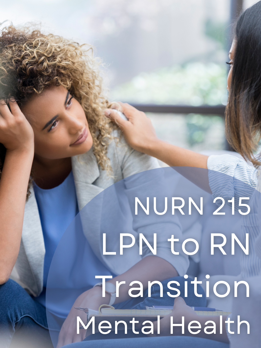 Cover image for NURN 215 LPN to RN Mental Health