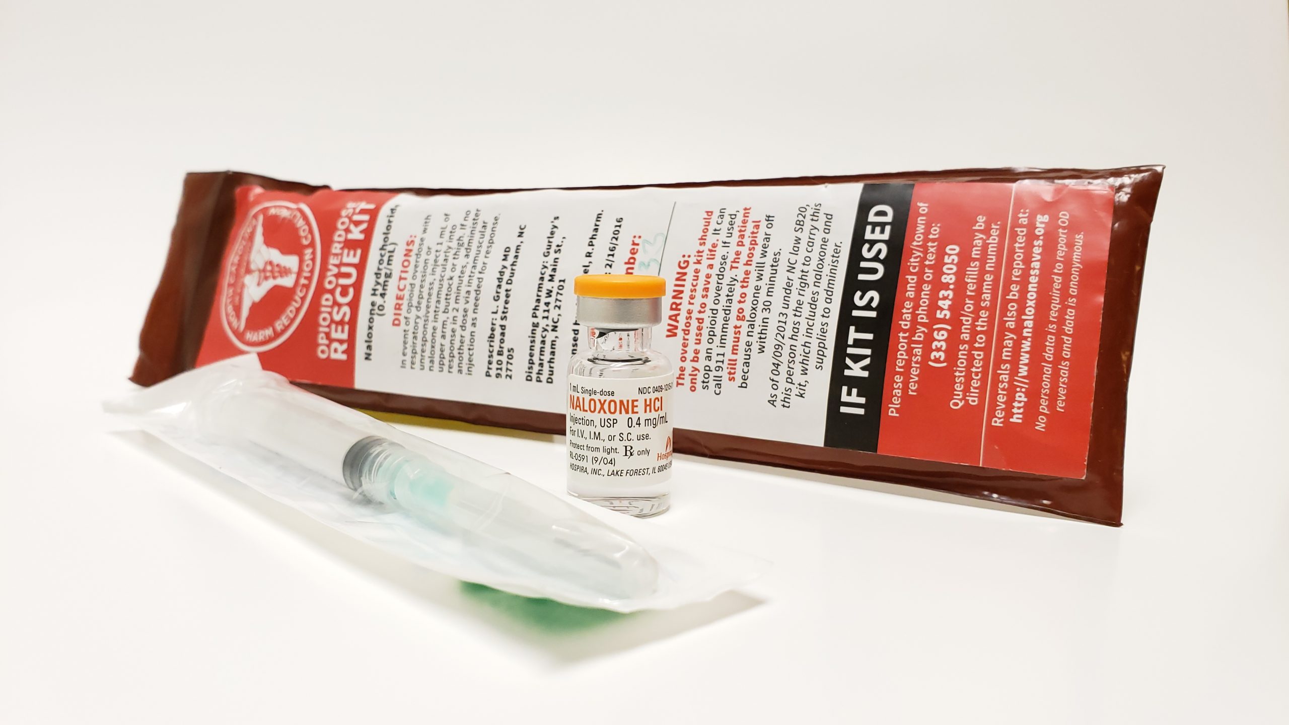 Image showing a Naloxone Rescue Kit